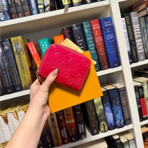 Fuchsia Monogram Wallet